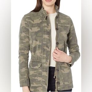 Lucky Brand Camo Printed Utility Jacket